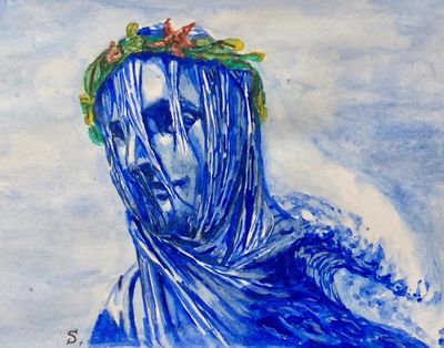 Balo of the Foam is the Asavean god who protects sailors, and any who travel over water.